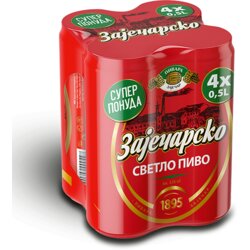 Zaječarsko pivo 4x 0,5l multipack Cene