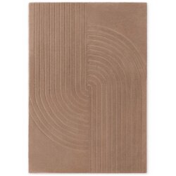 Vikosa Bež ročno tkana volnena preproga 120x180 cm Arcura – Cene
