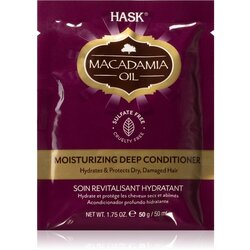 Hask Macadamia Oil vlažilni balzam za suhe, poškodovane, kemično obdelane lase 50 ml Cene