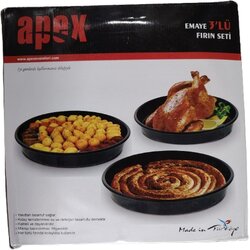 Apex emajlirane okrugle tepsije 3/1 Cene