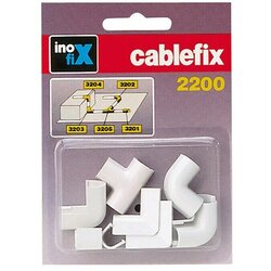 Inofix Cablefix Pribor za kabelske kanale 2200 (Š x V: 0,6 x 0,5 cm, 10 kos) Cene