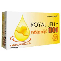 Herbifit royal jelly 1000 a 10 ampula Cene