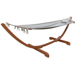 Garden Pleasure Vrtni gugalni stol na konstrukciji iz evkaliptusovega lesa Garden Pleasure Hammock Madeira Cene