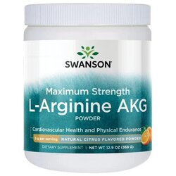 Swanson L-Arginine AKG Powder – Maksimalna snaga i cirkulacija Cene