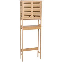 Tendance france TENDANCE KUPATILSKI ORMARIĆ SA 2 VRATA I POLICOM TRINIDAD 63X23X179CM MDF BAMBOO 9904764 Cene