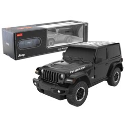 Jeep Wrangler JL Rubicon Auto na daljinsko upravljanje Rastar Crni 1:24 Cene