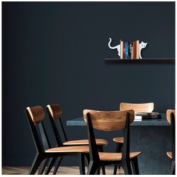 WALLXPERT Držač za knjige 5, 35x14x22cm, Bijeli Cijene