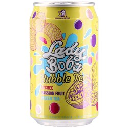  Madam Hong, osvežavajuće bezalkoholno piće sa ukusom ličija, Bubble Tea, 320ml Cene