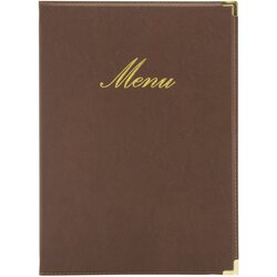 SECURIT menijska mapa CLASSIC, A4, rjava, (21652600) Cene