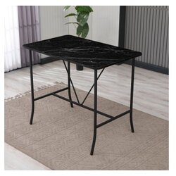 Hanah home Barski Stol Retro, Crni Cijene