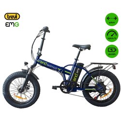 Trevi zložljivo električno kolo emg bomber one, moder Cene