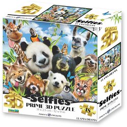 Howard robinson puzzle 3d - selfie - lama drama 48 kom 31x23cm 422278 Cene