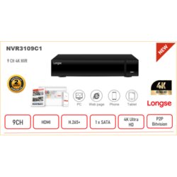 NVR Longse snimač 9ch 4K H.265 Value Series Cene