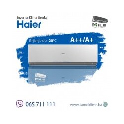 Haier Expert WIFI inverter klima uređaj 18 -20°C Cene
