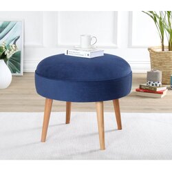 Atelier Del Sofa Tabure 52x44cm, Tamnoplava Cene