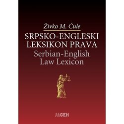 Jasen Živko M. Čule - Srpsko-engleski leksikon prava Cene