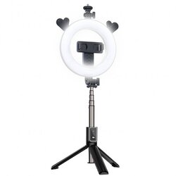 Selfie --- Selfie tripod stojalo z lučko za snemanje in slikanje selfie posnetkov - jelenček Cene