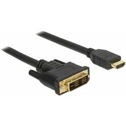 Delock hdmi-dvi-d 18+1 kabel 1m 85582 Cene