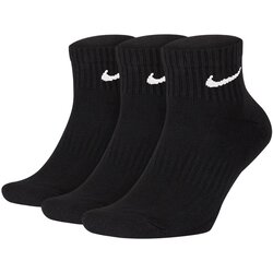 Nike Muške čarape Everyday Cush Ankle, SX7667-010, 3 para, Crne Cene