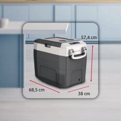 MELCHIONI family Frižider, prijenosni, kapacitet 46 lit., do -18 °C 12V/220V - GLACIALE 50 Cene