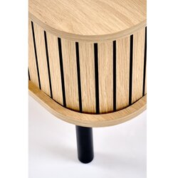 Halmar Sto za kafu CASA 90x50 cm braon/crna Cene