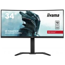 Iiyama monitor 34" g-master GCB3481WQSU-B1 va 3440x1440/180Hz/0.3ms/HDMI/DP/USB Cene