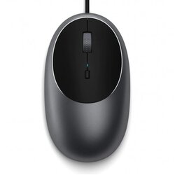 Satechi C1 usb-c wired mouse - space grey Cene