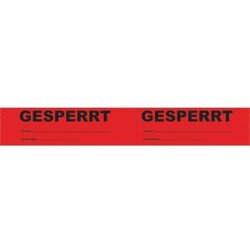 BJZ ESD ljepljiva traka iz PVC-ja C-101 753-R, tiskan, (DxŠ) 66 m x 50 mm, crve Cene