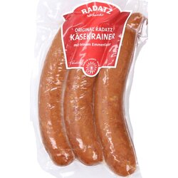 Radatz Käsekrainer klobase s sirom - 3 kosi Cene