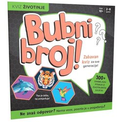 NAŠA DJECA Bubni broj - Kviz životinje 07508-1 Cene