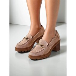 Resti Women's heeled moccasins Tollinge Cene