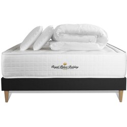 Royal Palace Bedding Kompletni paket za posteljo - Vzmetnica 200x200 cm + vzmetnica z letvami (komplet) + 2 vzglavnika + odeja - Buckingham, (21614409) Cene