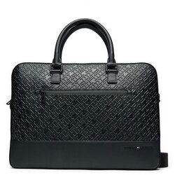 Tommy Hilfiger TH MONOGRAM COMPUTER BAG Crna Cijene