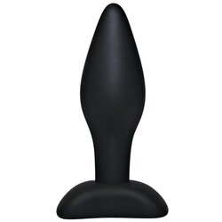 Black Velvets Silicone Butt Plug 9cm Cene