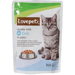 Lovepet Hrana za macke riba u umaku LP100g Cene