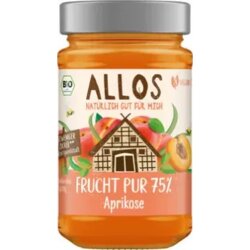 Allos Bio čisto sadje 75 % - marelice Cene