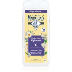 Le Petit Marseillais Night Collection Chamomile & Elder relaksacijski gel za prhanje 650 ml Cene