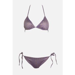 Trendyol Lilac Polka Dot Patterned Tie Detailed Bikini Set Cijene