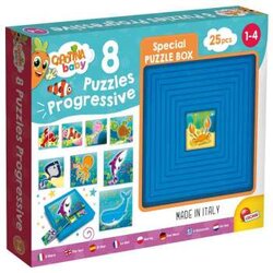 Carotina BABY 9 PROGRESIVNE PUZZLE - MORE Cene