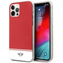 Mini Morris OVITEK TRDI OVITEK ZA IPHONE 12 PRO MAX 6.7 ČRTASTA RDEČA, (21972497) Cene
