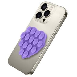 Celly silikonski držač za telefon u obliku srca u ljubičastoj boji ( fixheartvl ) Cene