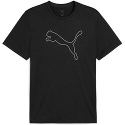 Puma Muška majica Tad Essential Heather Cat Tee, Crna Cene
