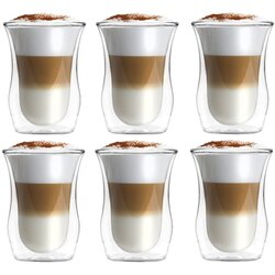 Vialli Design Komplet 6 dvostenskih kozarcev, 300 ml Cene