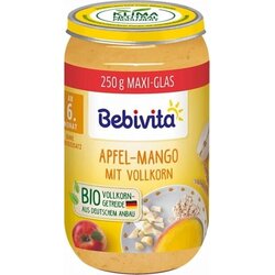 Bebivita Otroška kaša - sadje in žitarice, jabolko-mango s polnozrnatimi kosmiči Cene