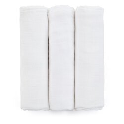 Petite&Mars Moussy platnene pelene Total White 68 x 68 cm 3 kom Cijene