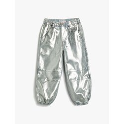 Koton Gilded Shiny Parachute Trousers Cene