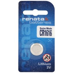 Renata Gumbna baterija CR 1616 litijeva CR1616 50 mAh 3 V\, 1 kos, (20430462) Cene