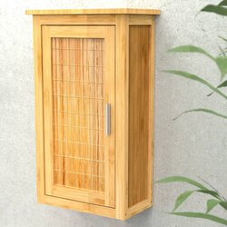 EISL Visoka omarica z vrati bambus 40x20x70 cm Cene