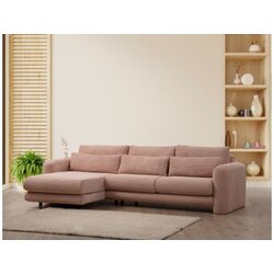 Atelier Del Sofa ugaona garnitura Lily Corner Left Pink Cene