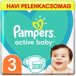 Pampers Active Baby - Mjesečno Pakiranje Pelena Cijene
